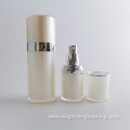 Cosmetic Packaging 15ml 30ml small white plastic cosmetic acrylic lotion bottle 50ml